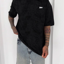 Polo Yaka Sw Tshirt Siyah