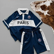 PRS Unisex Şortlu Takım-Lacivert