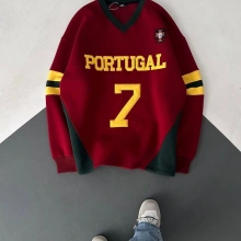 PRT V Yaka Oversize Sweatshirt