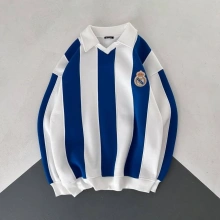 RM Polo Yaka Sweatshirt Beyaz