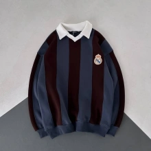 RM Polo Yaka Sweatshirt Lacivert