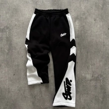 Sw Baggy Paça Detay Eşofman - Siyah