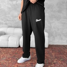 Sw Baggy Unisex Eşofman - Siyah