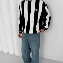 TARAFTAR RİBANALI UNİSEX SWEATSHİRT BEŞİKTAŞ