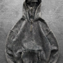 Yıkamalı Kar Maske Unisex Hırka