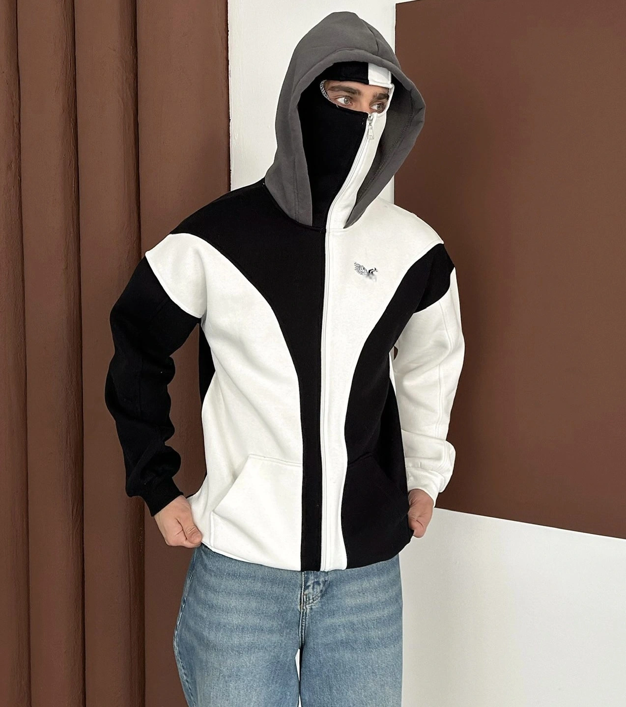 Bjk hoddie Taraftar Kar Maske