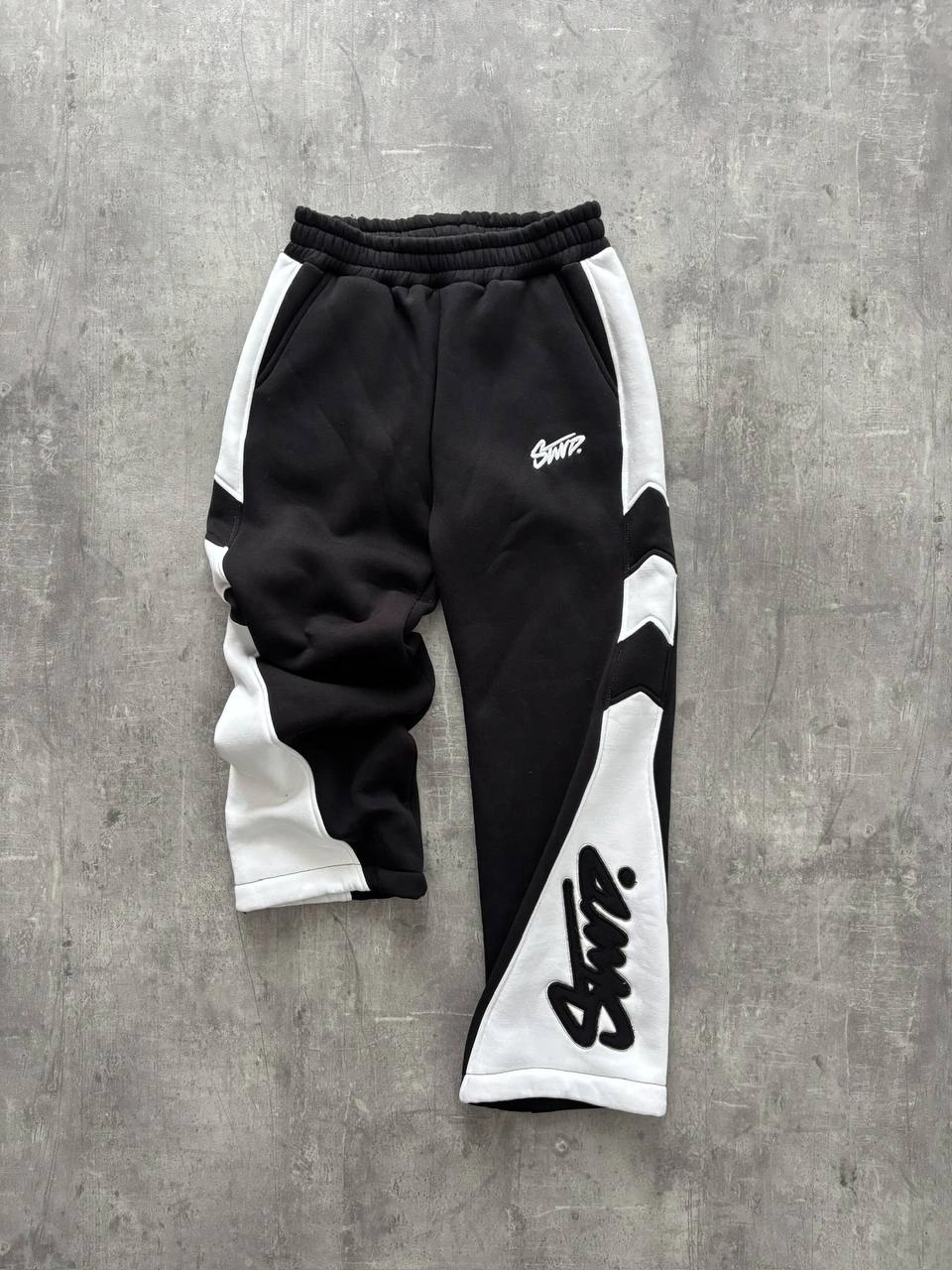 Sw Unisex Baggy Eşofman Siyah