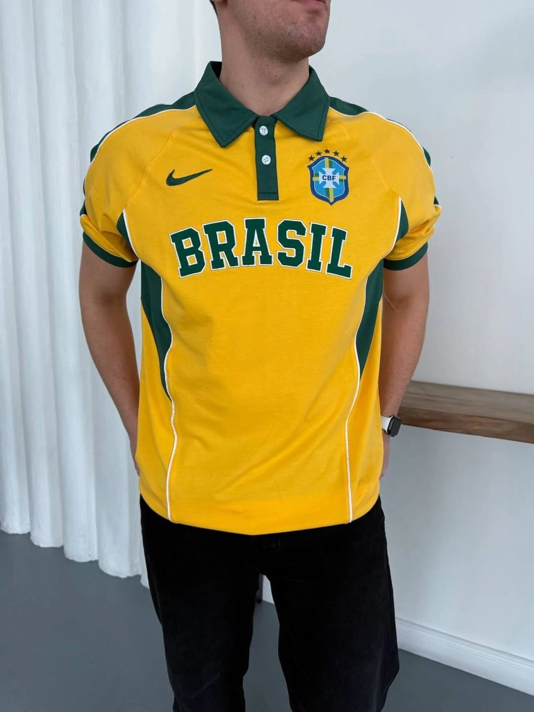 Brz Polo Yaka Tshirt Sarı