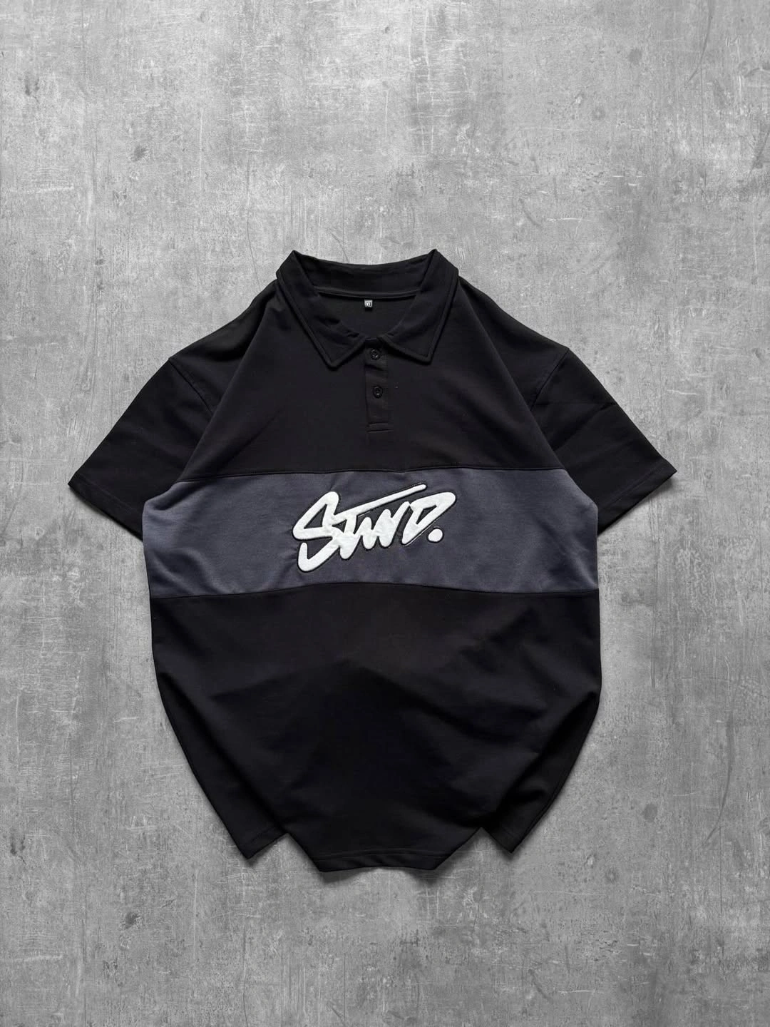 Swd Nakışlı Tshirt Siyah