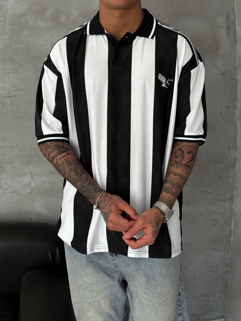 BJ Taraftar Desen Taraftar Tshirt