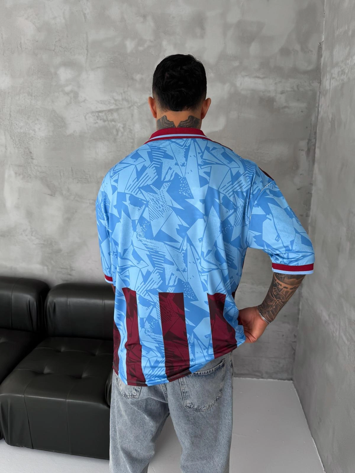 TS Taraftar Desen Taraftar Tshirt