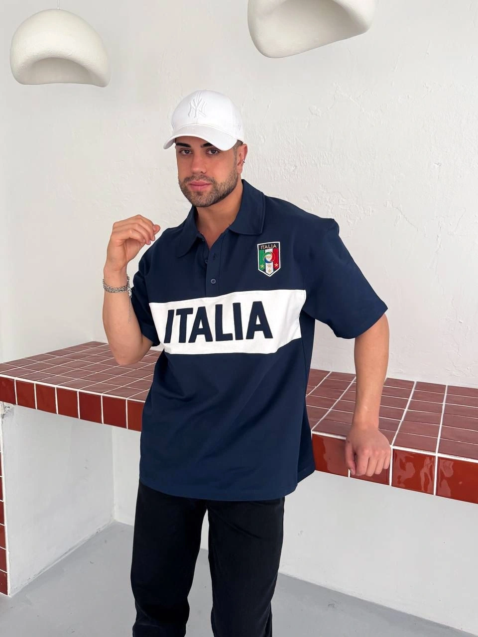 İTL Polo Yaka Tshirt Laciveert