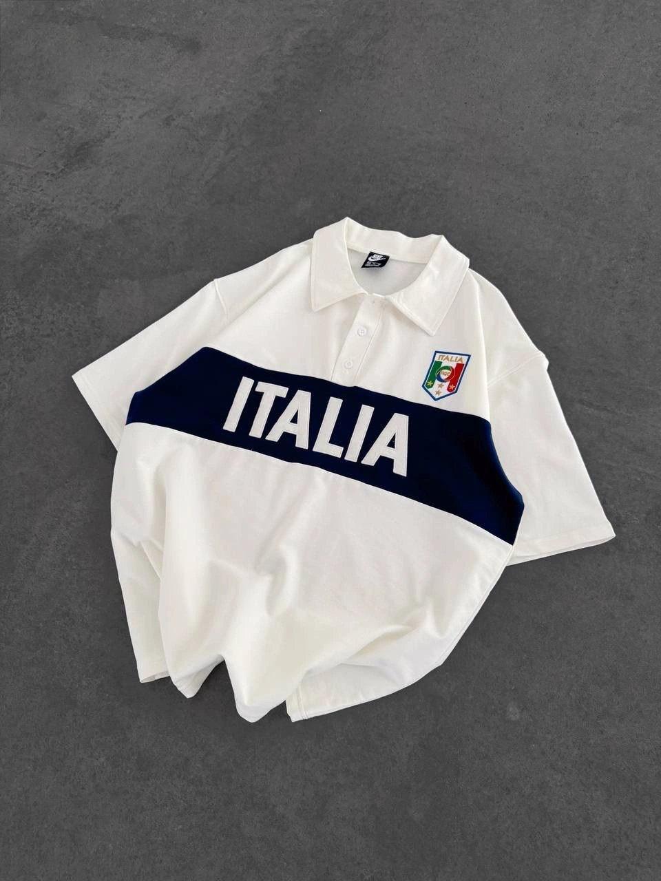 İTL Polo Yaka Tshirt Beyazz