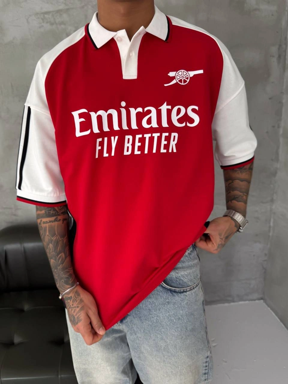 FLY Polo Yaka Tshirt Kırmızı