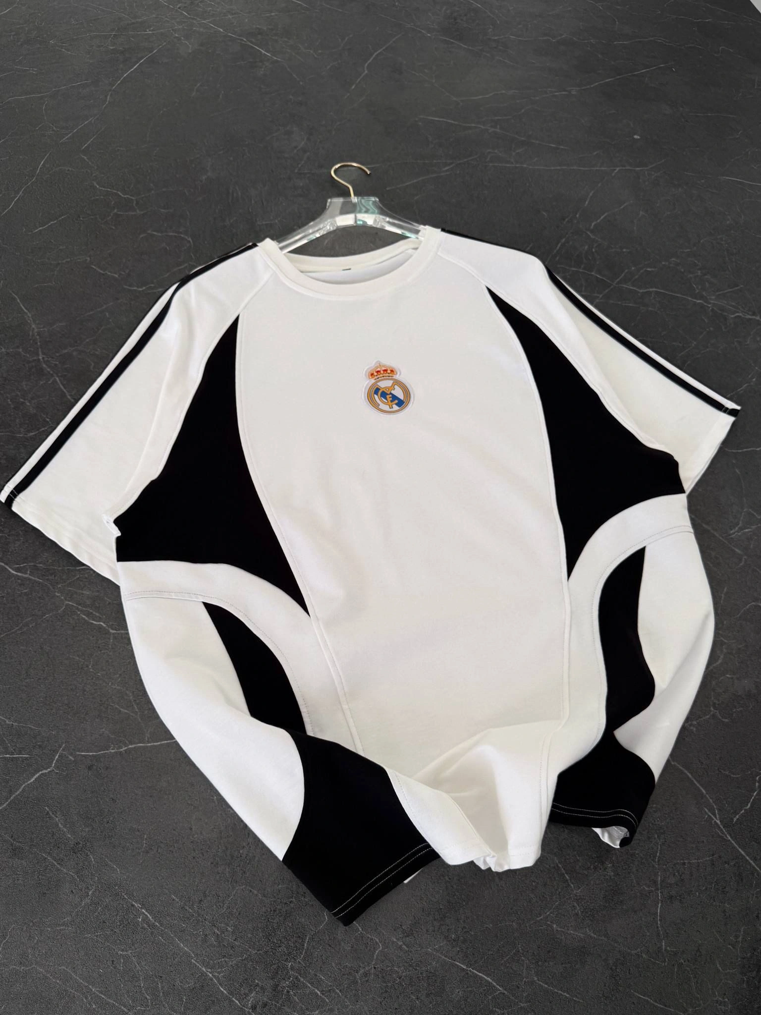 Omuz Şerit Detay Rm Tshirt Beyaz