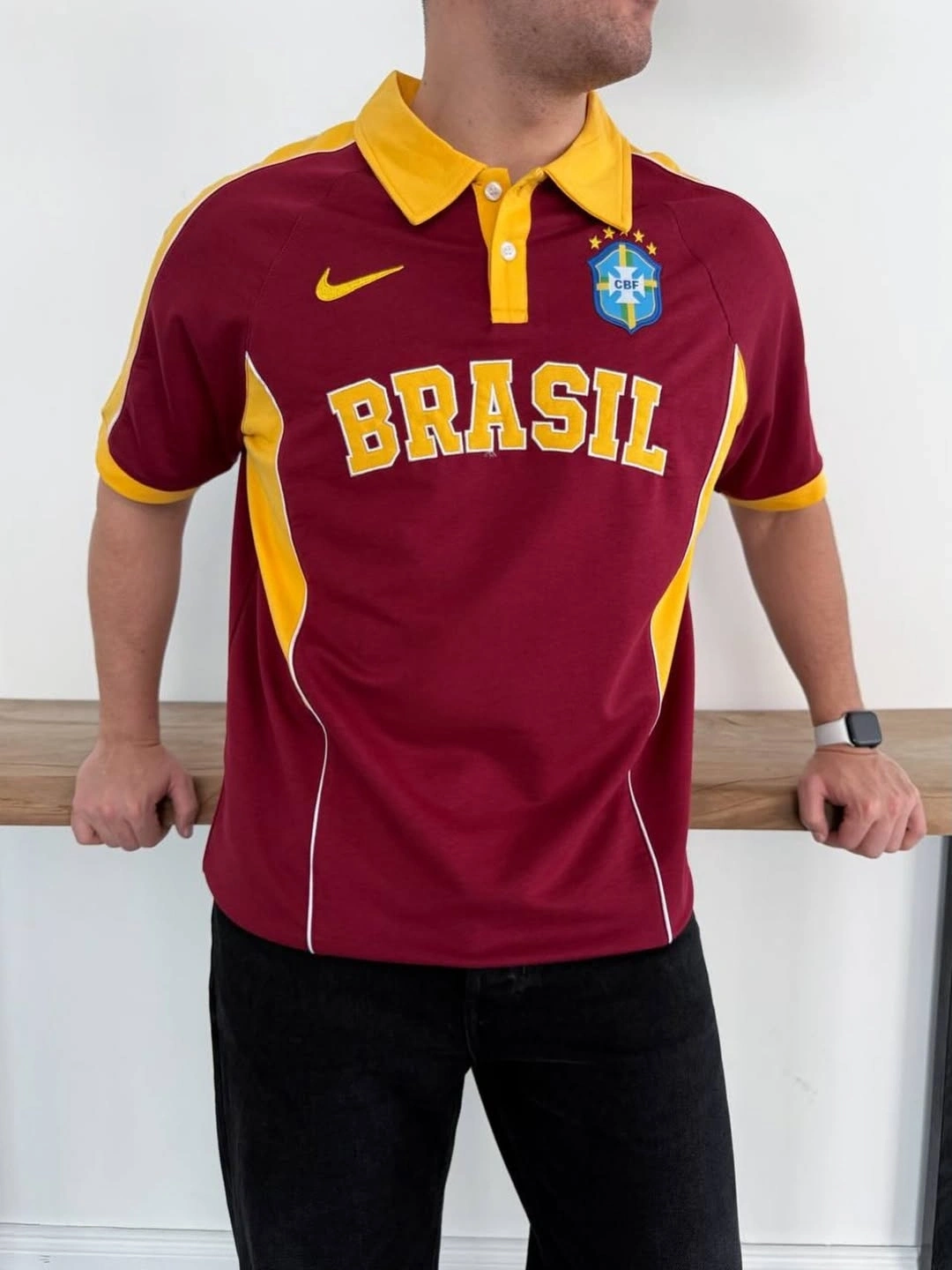Brz Polo Yaka Tshirt Bordo