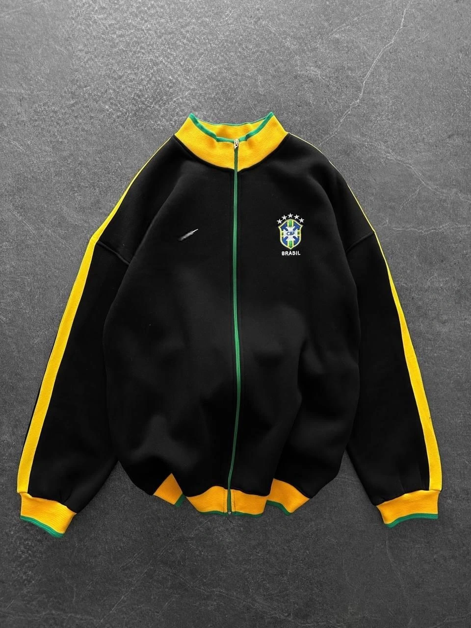 Brz Unisex Oversizr Hırka Siyah