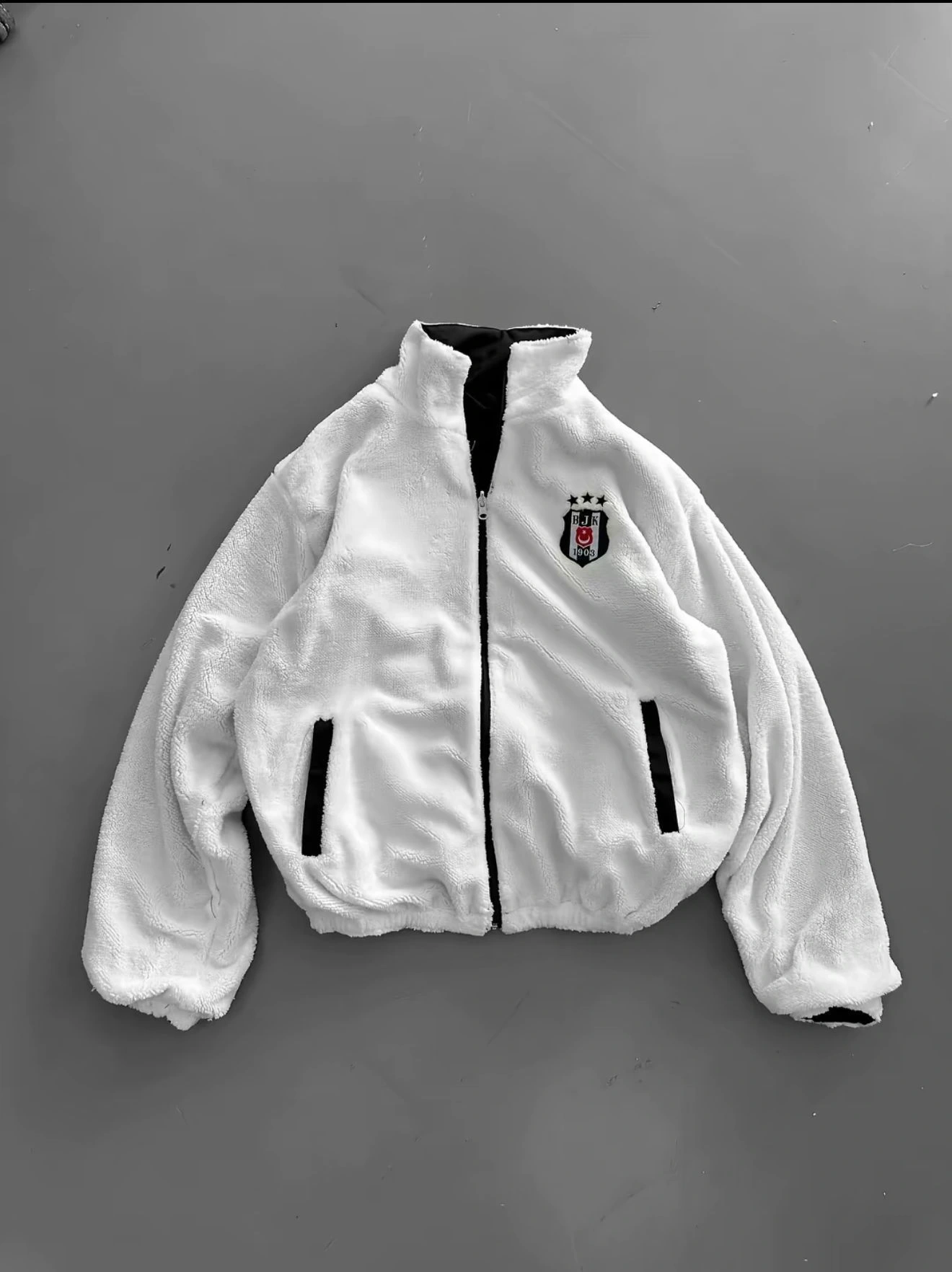 Çift Taraflı Taraftar Unisex Montt- BJK