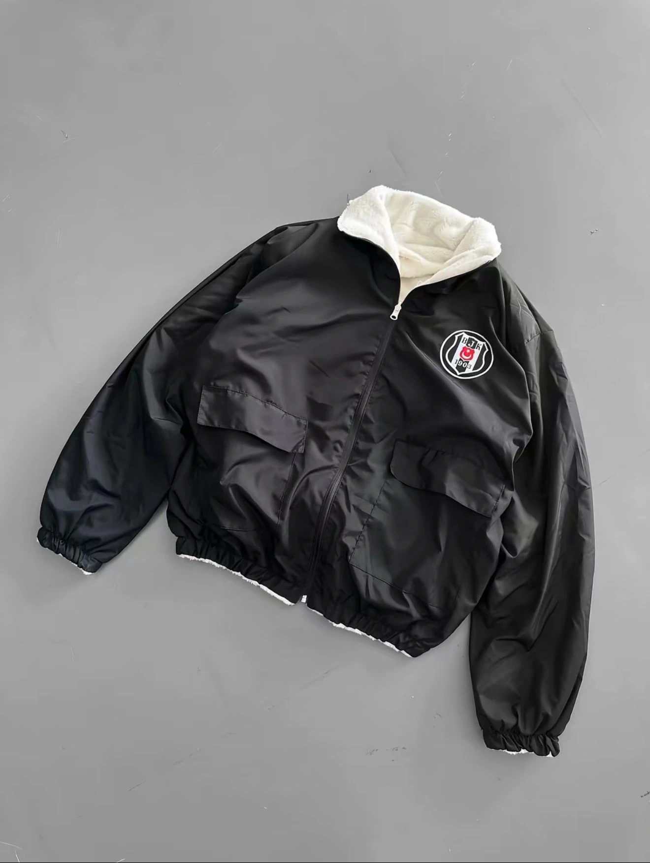 Çift Taraflı Taraftar Unisex Montt- BJK