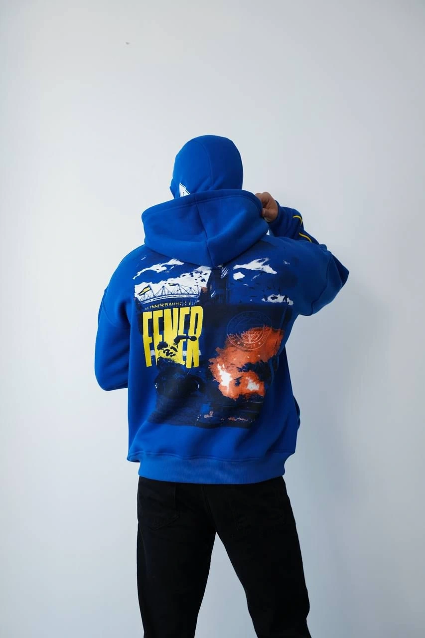 FB Taraftar hoddie Kar Maske Hırka