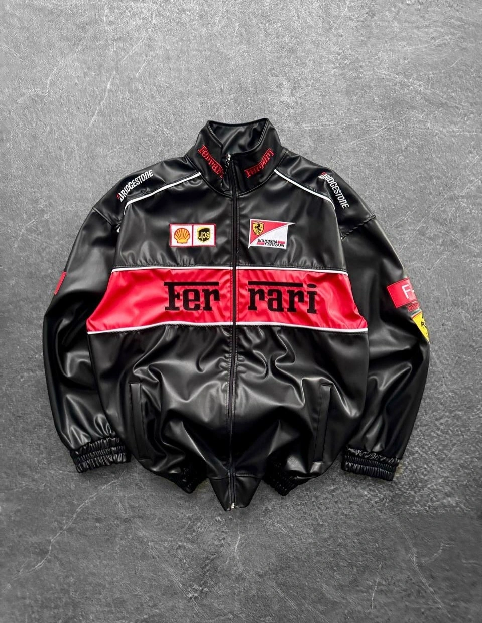 FRR Deri Bomber Ceket