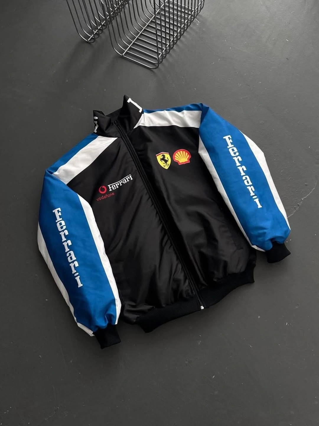 FRR Unisex Bomber Ceket Mavii