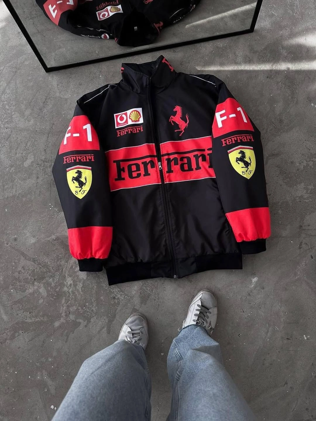 FRR Unisex Bomber Ceket Siyah