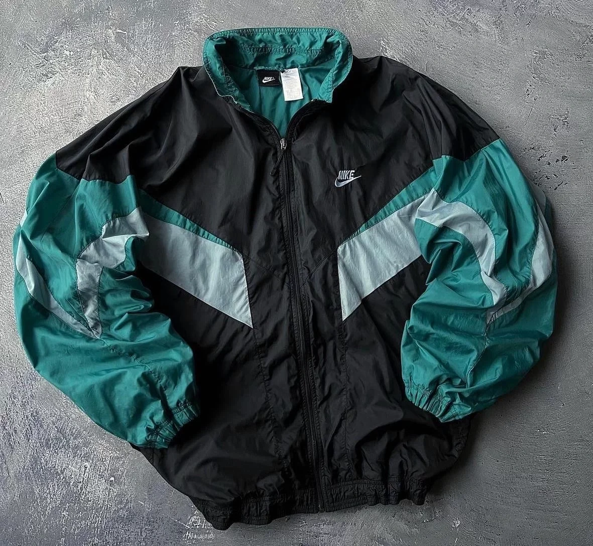 Green Unisex Paraşüt Ceket