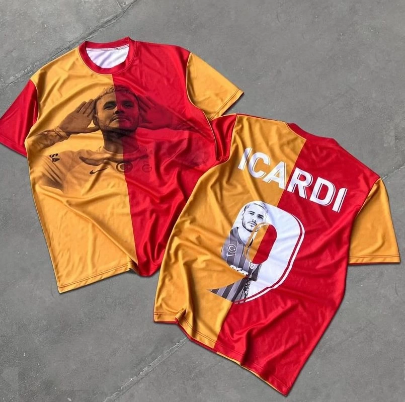 İcardi Unisex Oversize Tshirt İNDİRİM