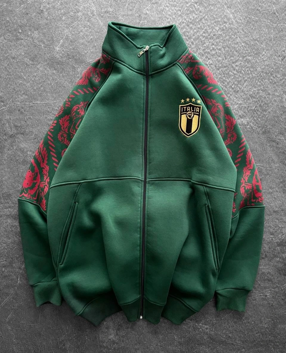 İTL Oversize Hırka Yeşil