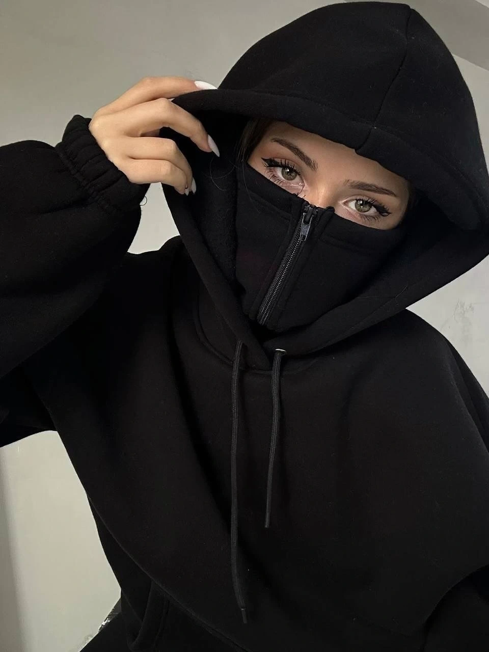 Kar maske Özel Tasarım Sweatshirt