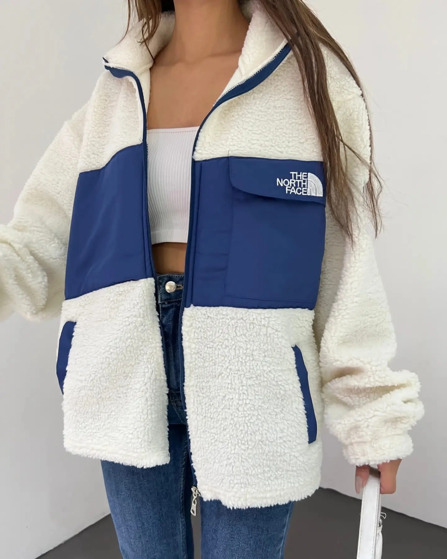 Nf Unisex Peluş Ceket