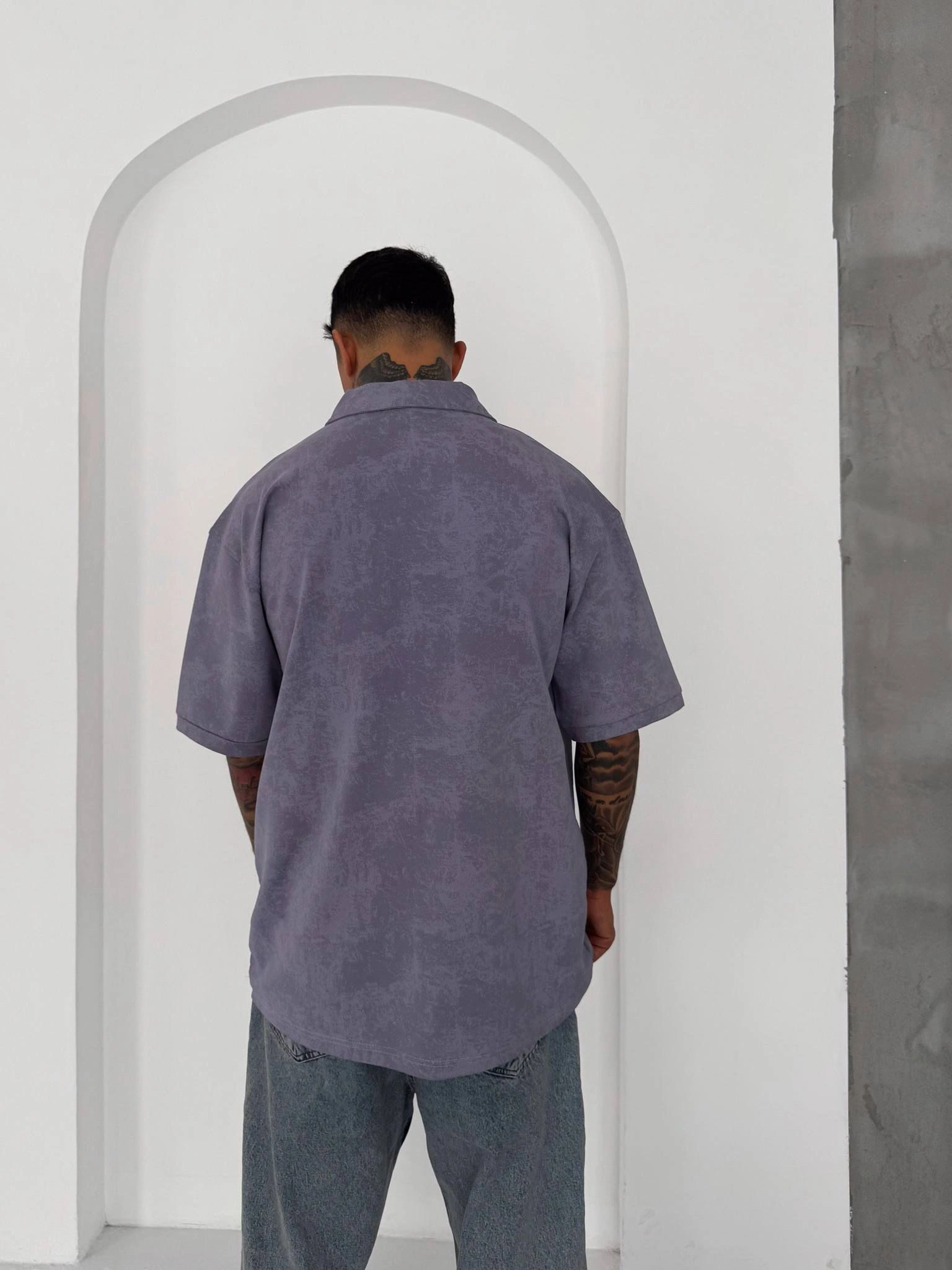 Polo Yaka Sw Tshirt Gri