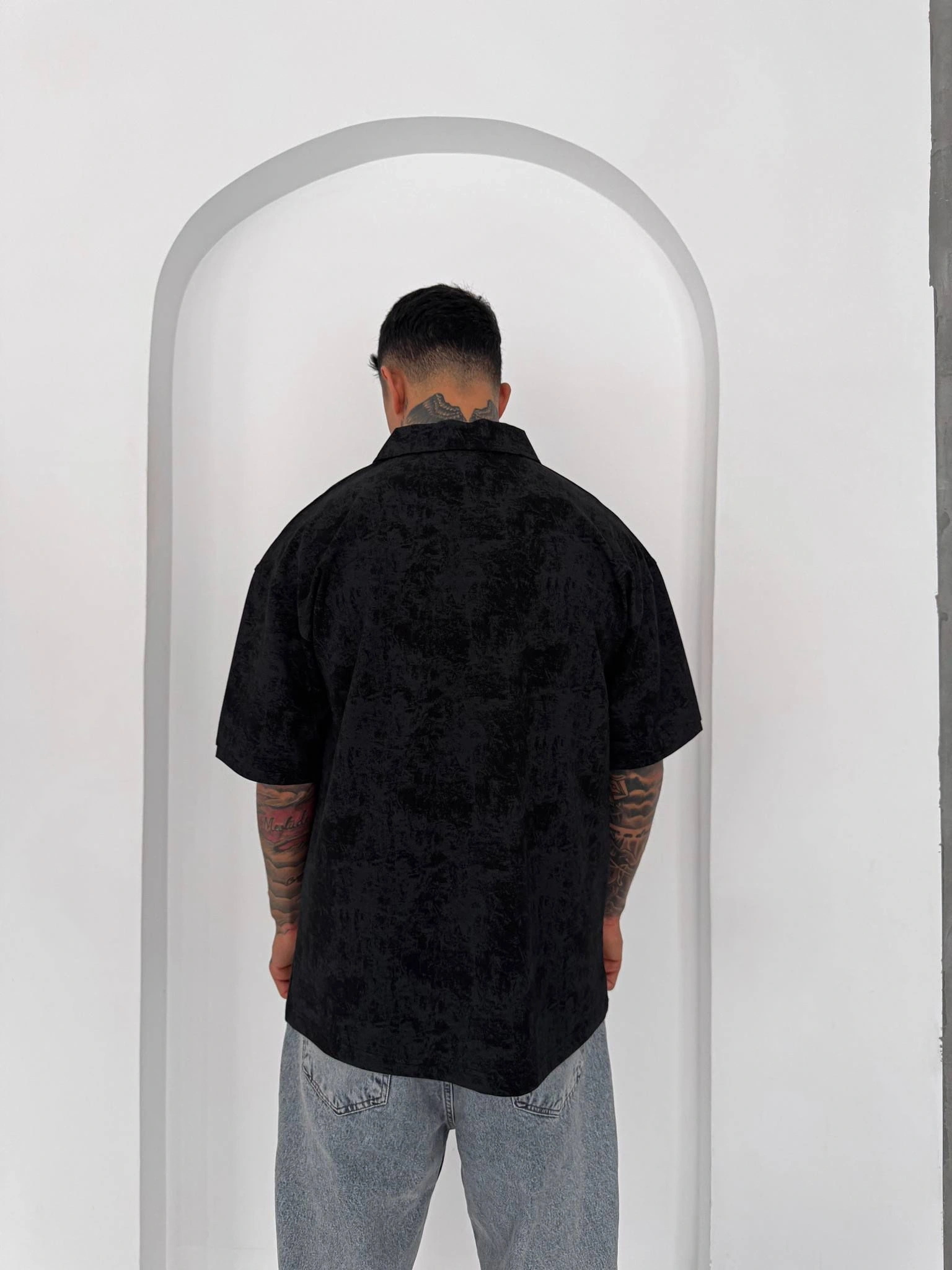 Polo Yaka Sw Tshirt Siyah