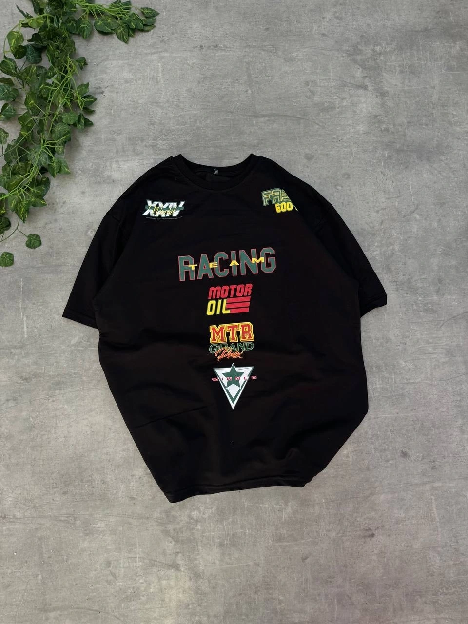 Racing Team Unisex Oversize Tshirt