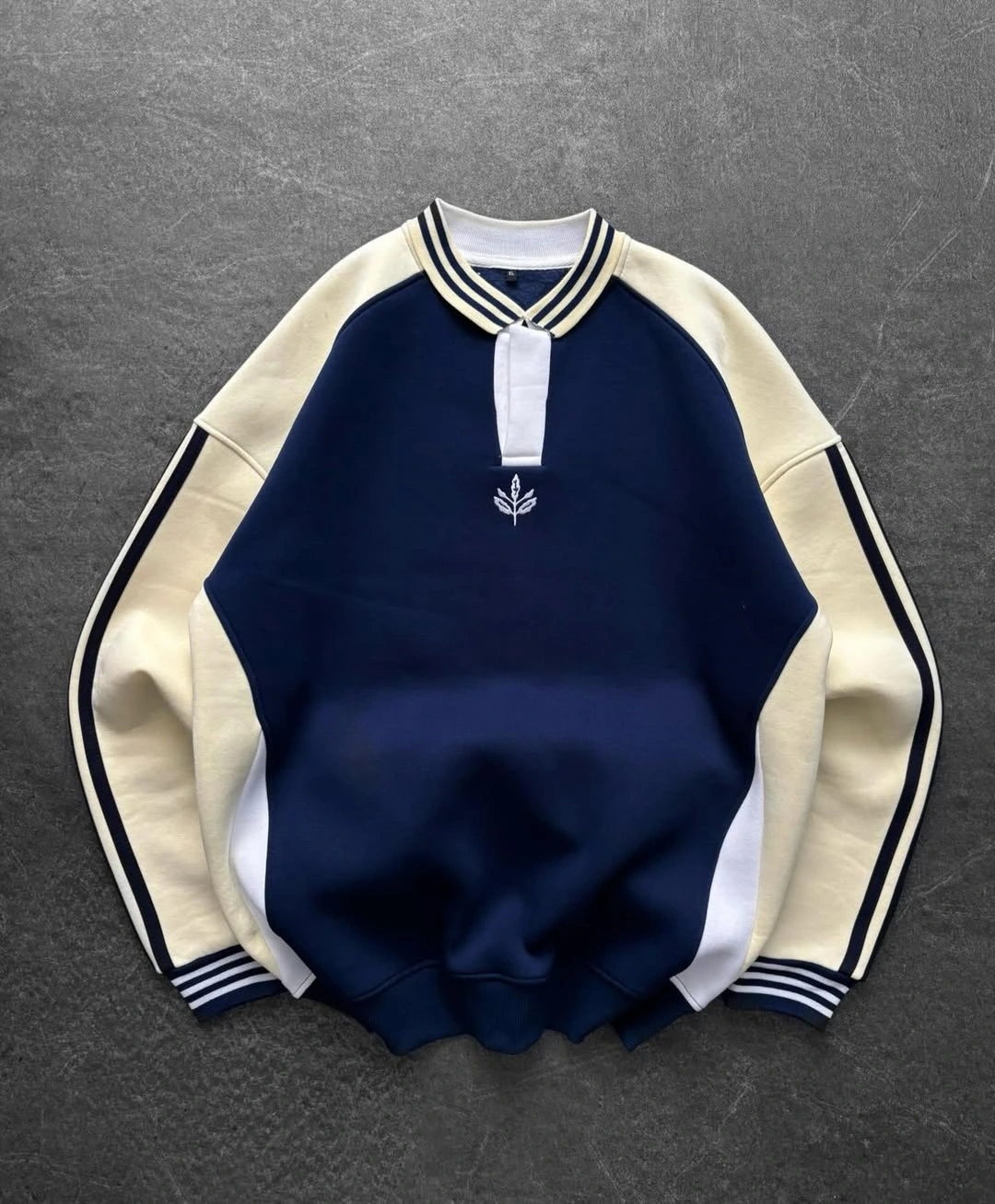 Ribana Detay Polo Yaka Sweatshirt - FB