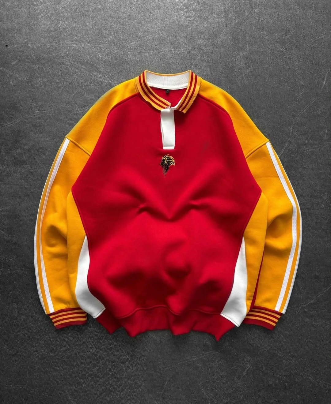 Ribana Detay Polo Yaka Sweatshirt - GS