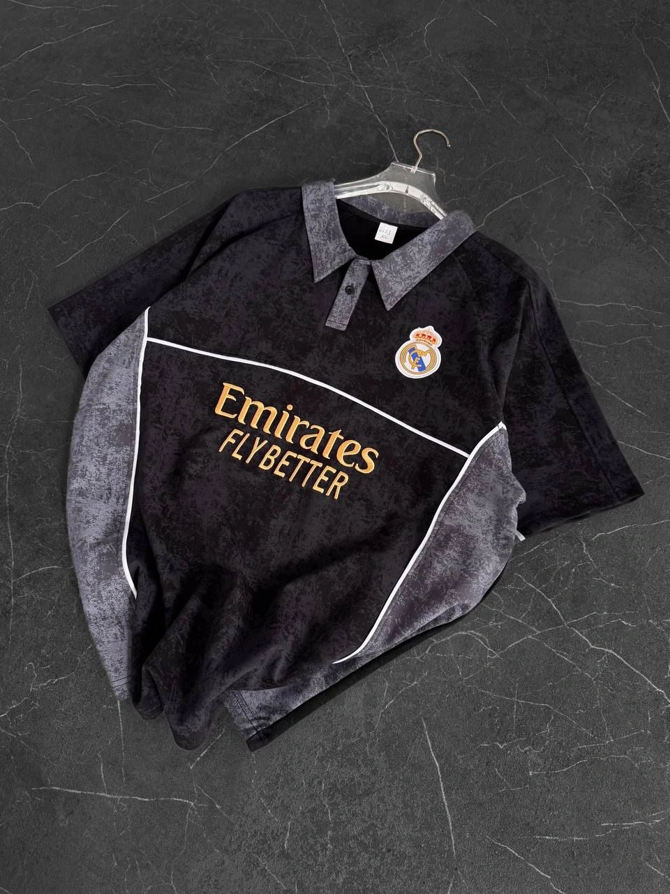 RM FLY Polo Yaka Tshirt Siyah