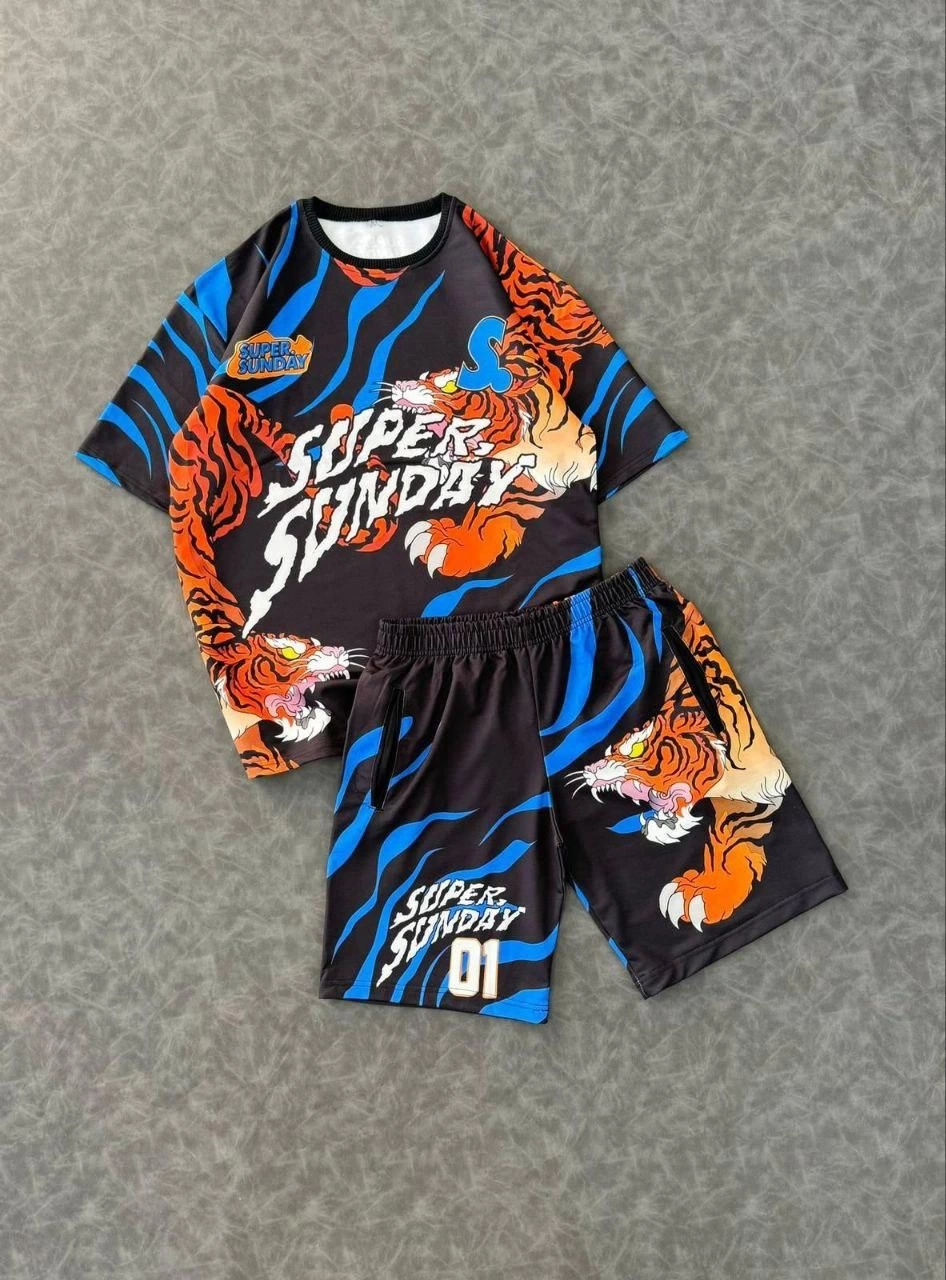 Sunday Unisex Şortlu Takım