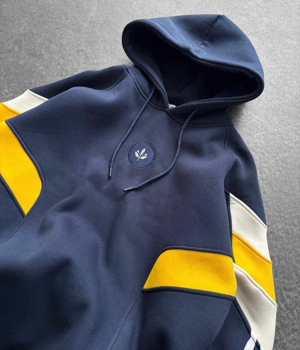 Taraftar Şeritli Oversize Sweatshirt