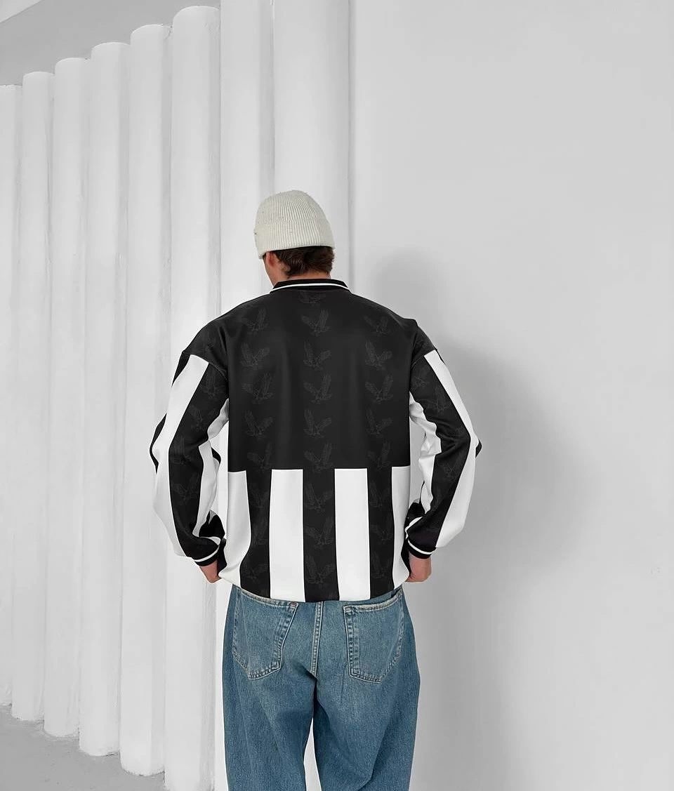 Taraftar Unisex Oversize Polo Yaka Sweatshirt BJK