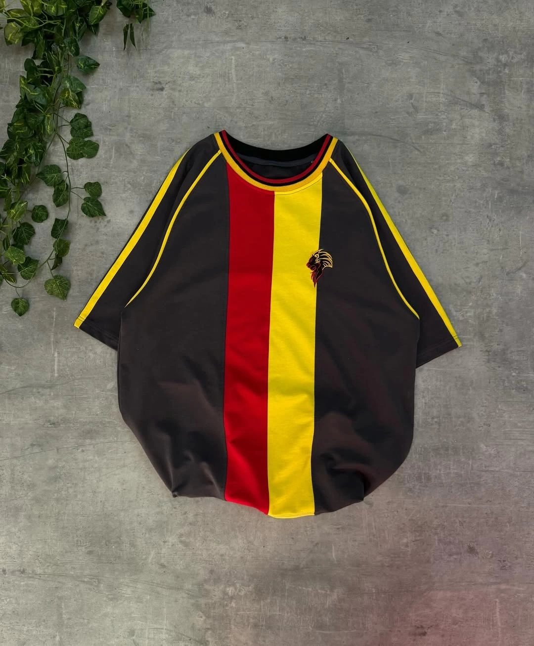 Taraftar Unisex Ribanalı Tshirt