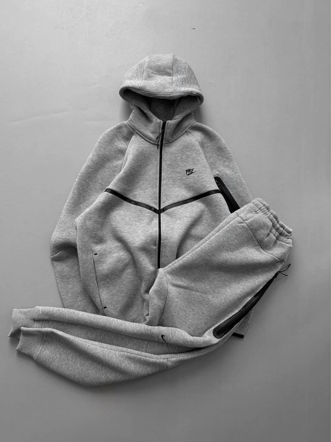 Tech Spor Eşofman Takım Gri