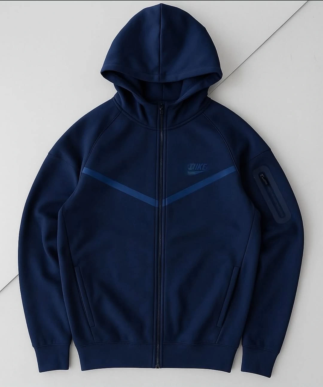 Yeni Rengiyle Tech Oversize Hırka - Lacivert