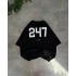 247 Unisex Oversize Tshirt - Siyah