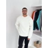 Basic Oversize Sweatshirt Beyaz