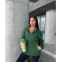 Basic Unisex Hırka - Yeşil