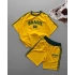 Brazil Unisex şortlu takım - Sarı