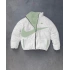 Çift Taraflı Unisex Mont Yeşil