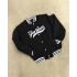 Yankes Dolumlu Unisex Bomber Ceket - Siyah